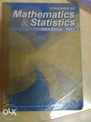 Mathematics & Statistics Part 1 Book