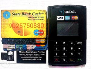 Mini credit card machine to link any savings or current