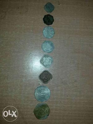 Old Coins Available in almost all Denominations..
