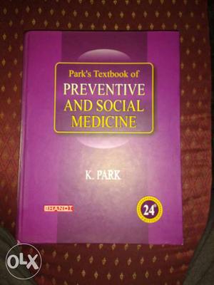 Park's Textbook Of Preventive And Social Medicine Book