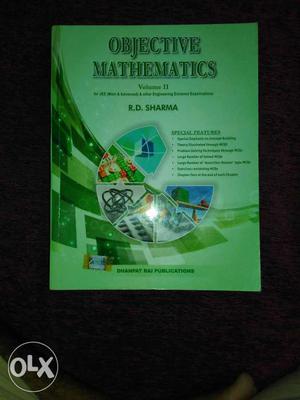 RD Sharma Objective Mathematics For Jee mains and Advance.