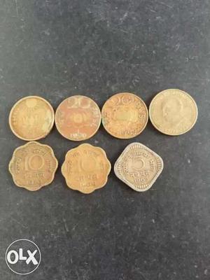 Seven Gold Coins
