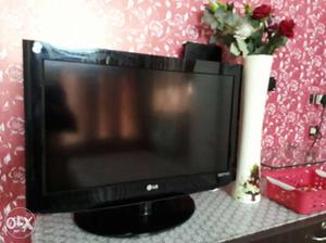 Black LG Slat Screen TV