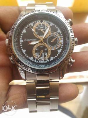 Camara wrist watch with chargeable hd Camara and 16gb