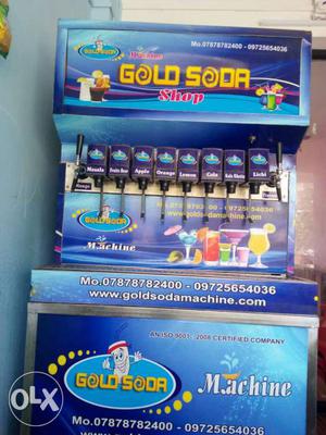 Gold Soda Machine 8-2