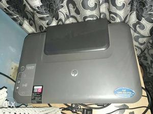 Gray HP Desktop Printer