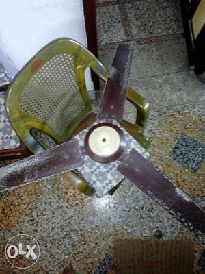 Maroon Three Blade Ceiling Fan for sell