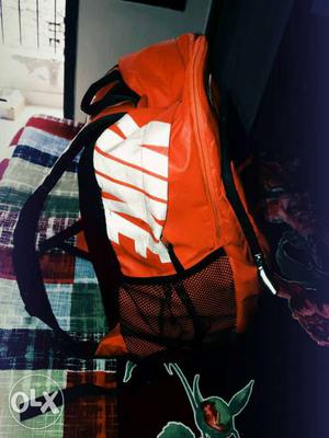 Red And Black Max Air Backpack