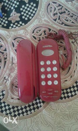 Red Telephone Toy