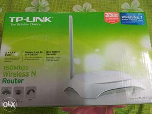 TP link - Wireless N WIFI Router - 3 Months old - Brand New