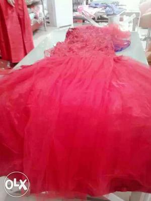 Women's Red Night Gown