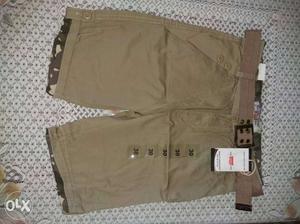 30 Brown Capri Shorts