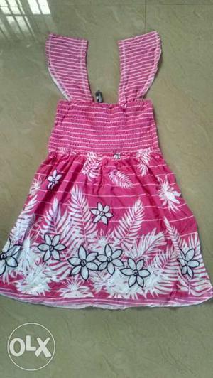 3&4years baby frock for sale own manufacturing