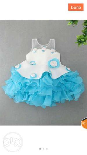 Baby girl dress age - month used for 2 hrs