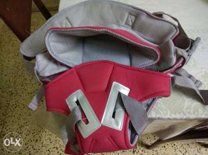 Baby's Gray-and-red Carrier