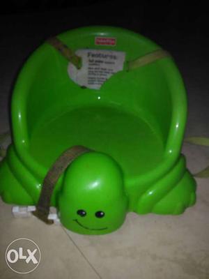 Baby's Green Turtle Floor Seat