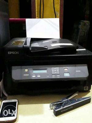 Black Epson Multifunction Printer