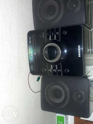 Black Samsung Home Theater System
