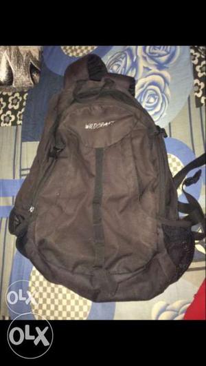 Black Wildcraft Bag 1 year old Cheap