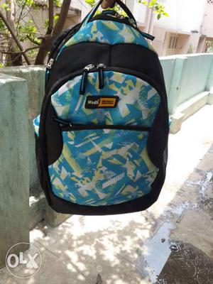 Blue, Yellow, And Black Backpack
