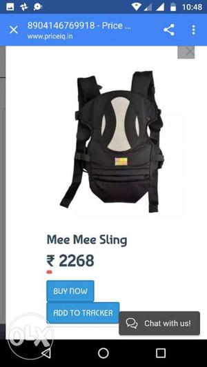 Brand New Mee Mee baby carrier..not at all used