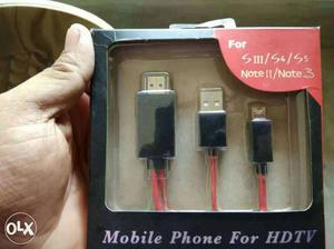 Brand new HDMI Cable Mobile to TV Connector Its