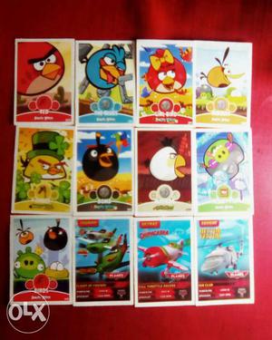 Collection of ANGRY BIRDS card