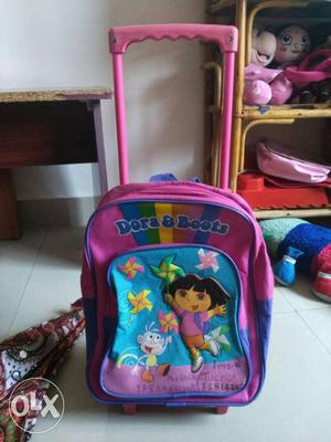 Dora trolly backpack for sale