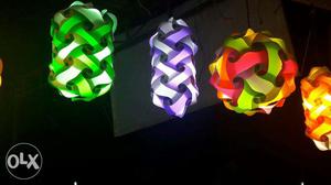 Four Paper Lamps