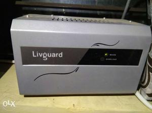 Gray And Black Livguard Corded Device