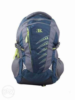 Gray And Blue FR Backpack