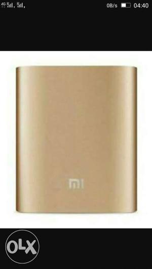 MI power bank mAh. Used for 2 days only.