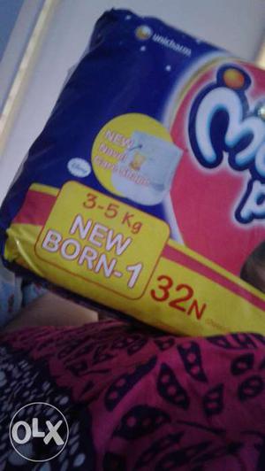 Many poko Pant diapers newborn unused 32 pads