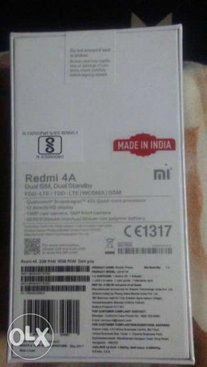 Mi 4A sell phone I want to sell my mobile