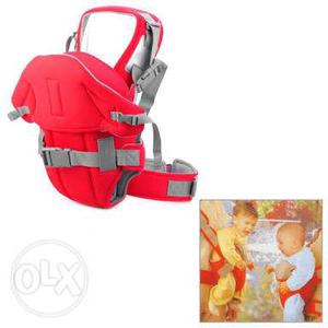 Multifunction Comfortable Baby Carrier Sling- Red