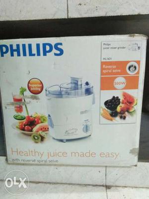 Not used new Philips healthy juicer mixer grinder