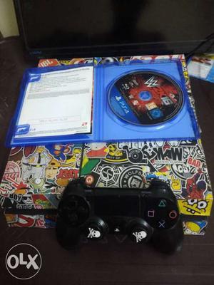 PS4 Console, Controller And Game Case