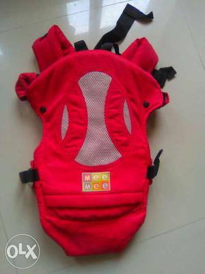 Red And White Mee Mee Baby Carrier