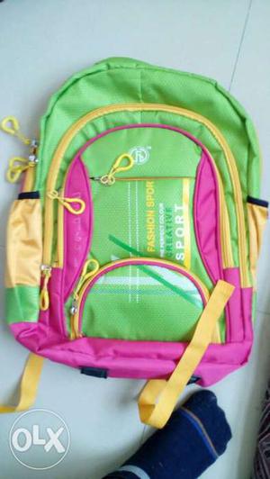 School bags very trendy... with reasnble price..