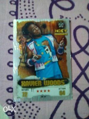 WWE Xavier Woods Card