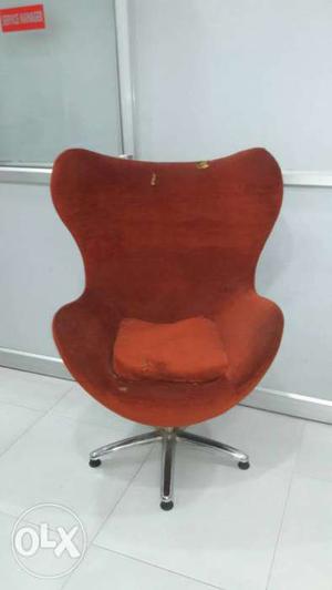 1 Pc,Brown Rolling Chair