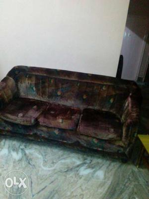 5 seater velvet sofa