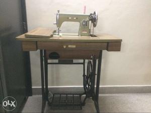 Beige Sewing Machine