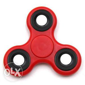 Best quality fidget spinner. Red colour