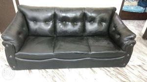 Black 5 seater sofa Couch for sale