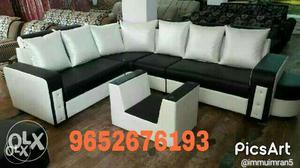 Black And White Sofa what's app me I will send u more
