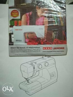 Brand new. Not used. Usha janome allure sewing machine