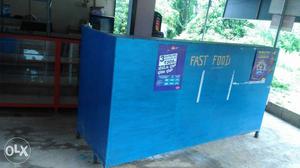 Fast food steel counter