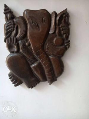 Ganesha Wooden Figurine