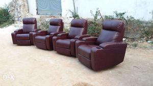 Highly Customized Recliners,Genuine Italian Leather Recliner